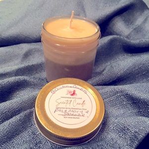 Hand Crafted 6 oz Mason jar soy candle